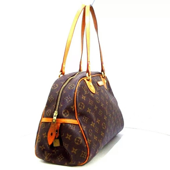 💎✨DISCONTINUED zipper closure  LOUIS VUITTON BAG montorgueil gm - Picture 14 of 16